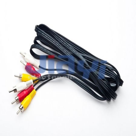 Ensamblaje de cable con enchufe RCA - Ensamblaje de cable con enchufe RCA
