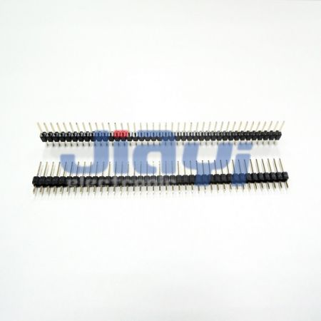 Cabeçalho de pino com fileira única e passo de 2,54 mm