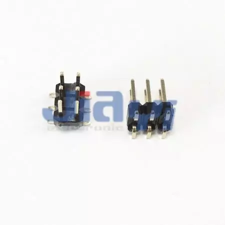 Encabezado de clavija SMT de doble fila con paso de 2.0 mm