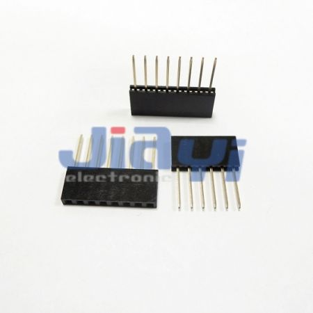 ピッチ 2.54mm シングルロー ソケットヘッダー