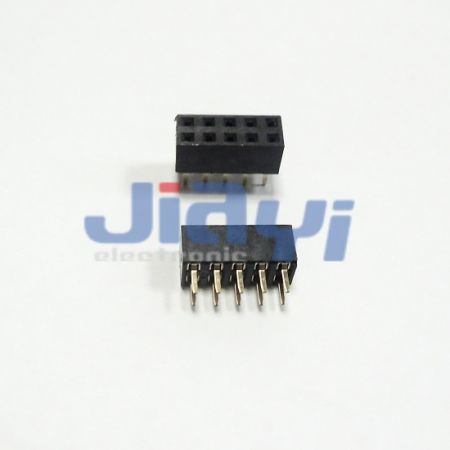 1.27mm Pitch Dual Row Straight Female Header