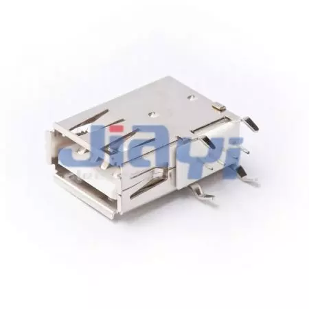 USB AF 右角PCBコネクタ