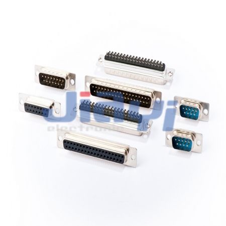 Conector D-SUB tipo soldadura (pines estampados) - Conector D-SUB tipo soldadura (pines estampados)
