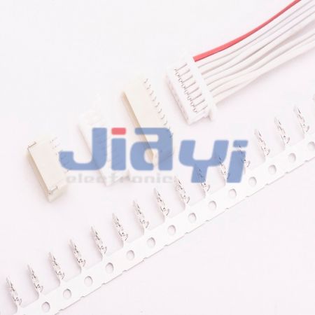 Conector JST SH com passo de 1,0 mm para fio a placa de circuito impresso - Conector JST SH com passo de 1,0 mm para fio a placa de circuito impresso
