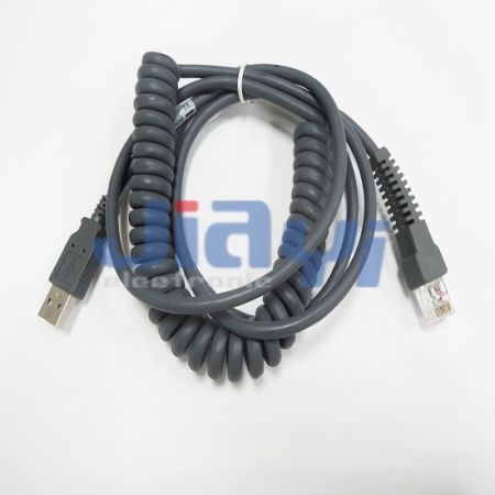 Сборка спирального кабеля катушки - Сборка спирального кабеля катушки