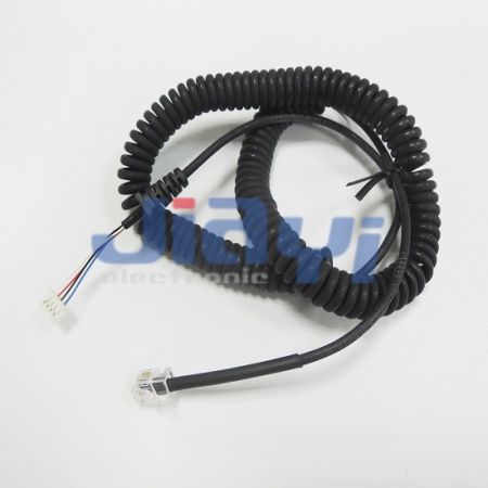 Spiral Coiled Cord Cable