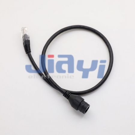 Ensamblaje de cable personalizado con recubrimiento moldeado