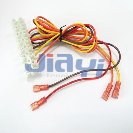 Ensamblaje de arnés de cable con bloque de terminales