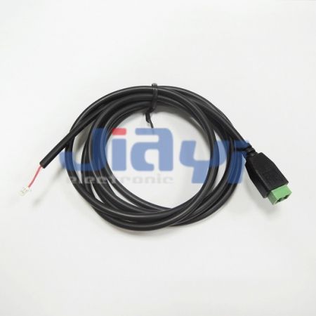 Сборка проводов с литым покрытием