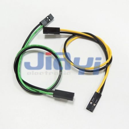 Arnés de cables con ensamblaje de conectores Dupont de 2.54mm