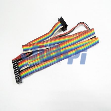 Montagem de cabo de fita arco-íris UL20029