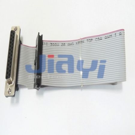 Cable plano de zócalo IDC de 2,54 mm a D-SUB
