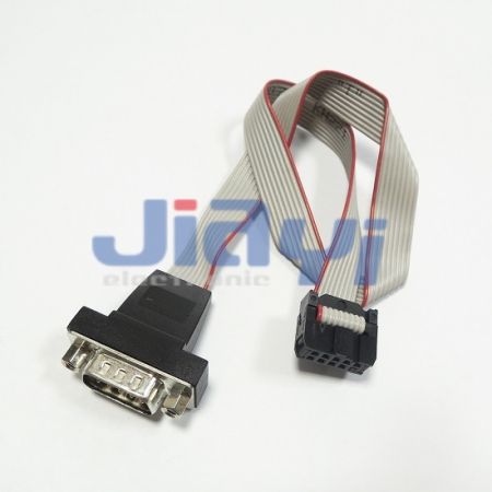 Assemblaggio di cavi piatti D-SUB con cappuccio