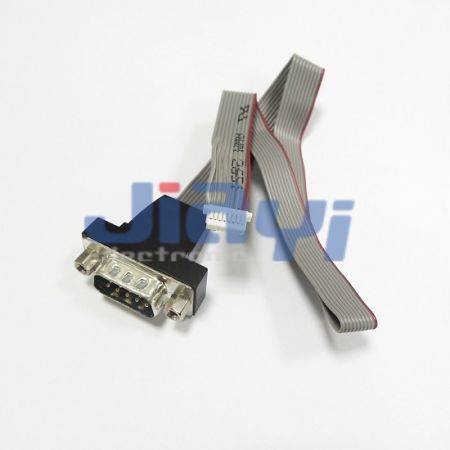 D-SUB with Hood Ribbon Cable