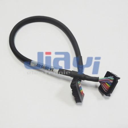 Round Cable with IDC Socket Assembly