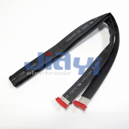 Micro Match Connector Custom Flat Ribbon Cable