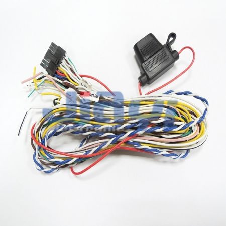 Auto Wiring Harness with Blade Fuse Holder