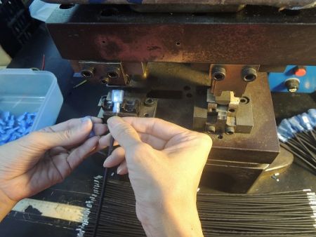 Crimpatura del terminale Faston