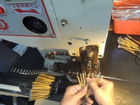 Processo di crimpatura dei terminali