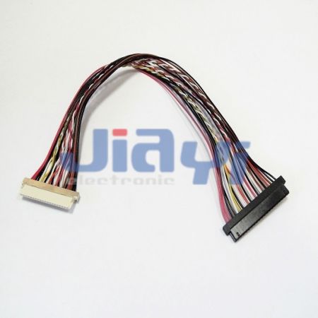 Arnes de cableado LVDS con conector JAE FI-S
