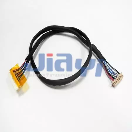 Chicote de fios Hirose DF19 LVDS e LCD - Chicote de fios Hirose DF19 LVDS e LCD