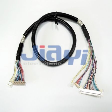 Conjunto de cabos LVDS para exibição LCD - Conjunto de cabos LVDS para exibição LCD