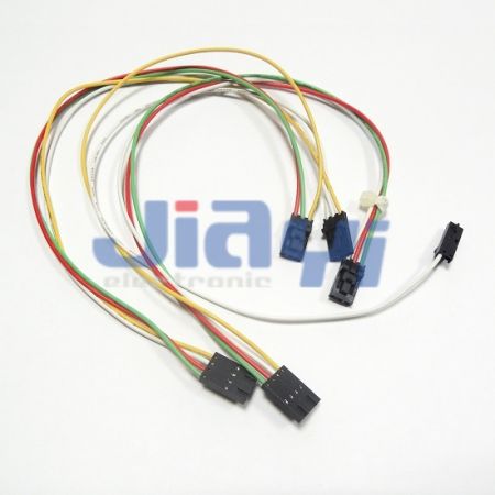 2,54 mm Teilung Molex 70066 Serie Kabelbaum-Kabelbaumkonstruktion