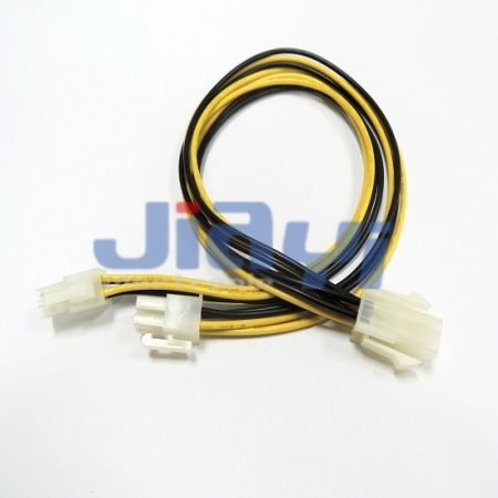 Сборка кабеля с разъемами Molex Mini-Fit мужским и женским