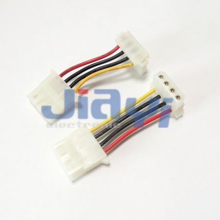 Chicote de conector IDC de 5,08 mm de passo da série TE/AMP Commercial MATE-N-LOK - Chicote de conector IDC de 5,08 mm de passo da série TE/AMP Commercial MATE-N-LOK