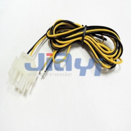 Arnés de cables con conector de paso de 6.35mm TE/AMP Universal MATE-N-LOK