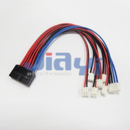 Conector de fileira dupla com passo de 2,54 mm Chicote de fios - Conector de fileira dupla com passo de 2,54 mm Chicote de fios
