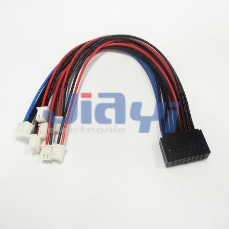 2.54mm Pitch Dual Row Connector Wiring Harness