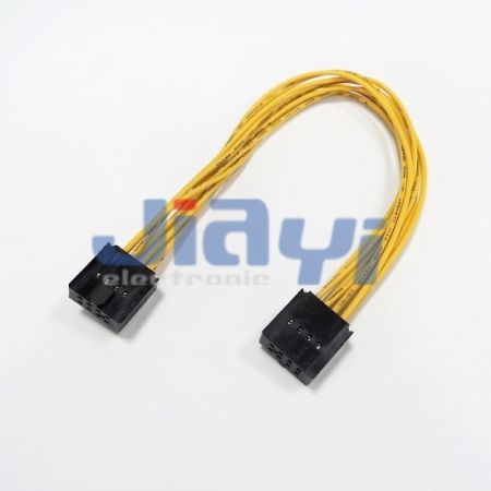 Arnes de cables personalizado con conector de doble fila de paso de 2.54mm