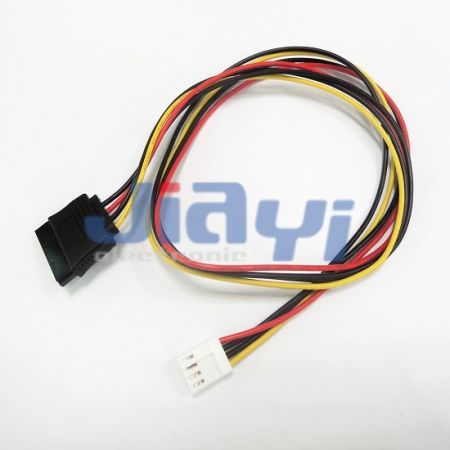 Wire and Cable Harness with TE/AMP 171822 Connector