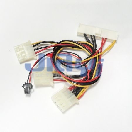 4P Power Supply Y Splitter Extension Cable