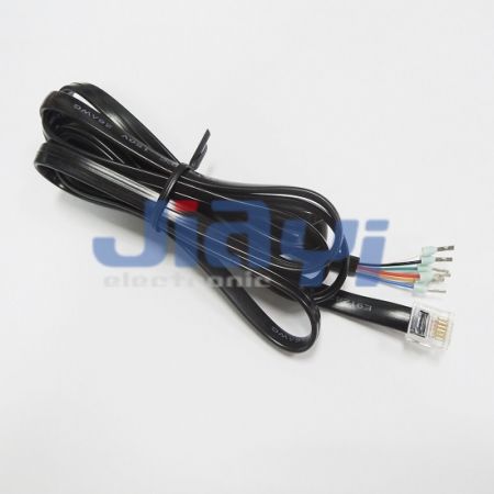 RJ12 Modular Telephone Cable Assembly