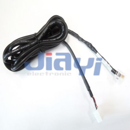 Сборка кабеля с разъемом 4P4C