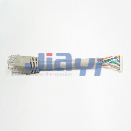 Lan Ethernet-Kabelmontage