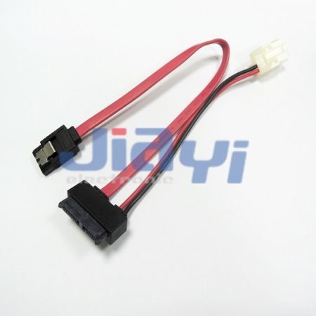 Conjunto de Cabo Slim SATA 13P - Conjunto de Cabo Slim SATA 13P