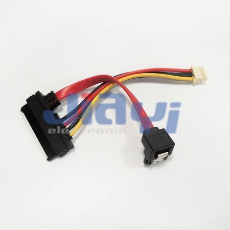 SATA 22P Kabel Montage