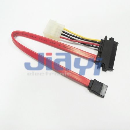 7+15P Serial ATA Cable