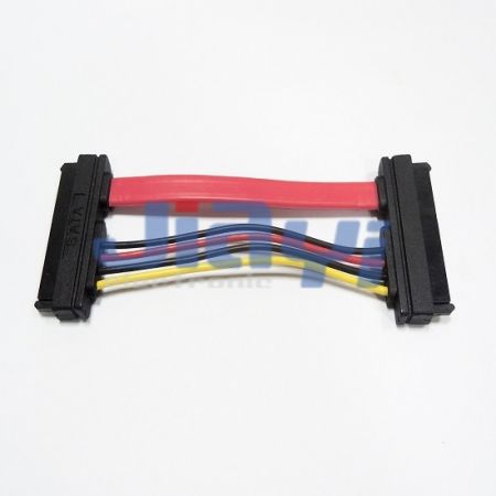 Сборка кабеля-удлинителя SATA 22P