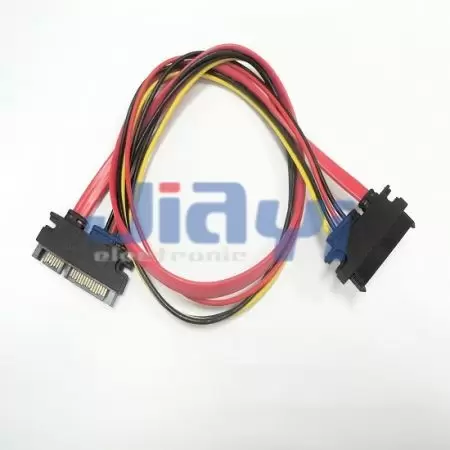 SATA 22P Male to Female Cable - SATA 22P Male to Female Cable