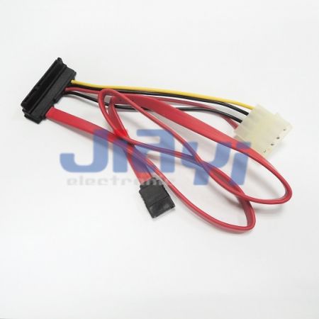 SATA-Kabel mit 22P zu 7P + Strommontage