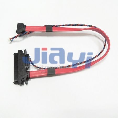 Kundenspezifisches 7+15P SATA-Kabel