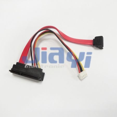 Custom 15+7P SATA Cable