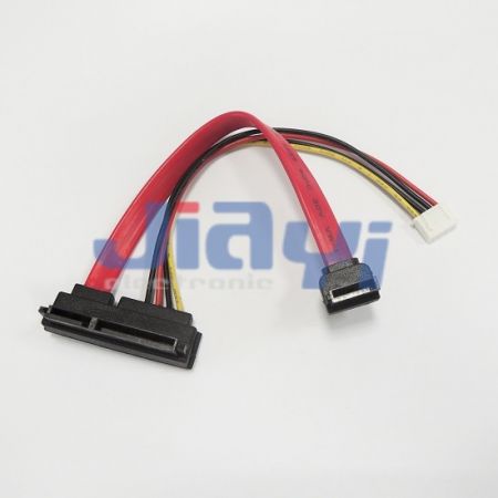 Custom 15+7P SATA Cable