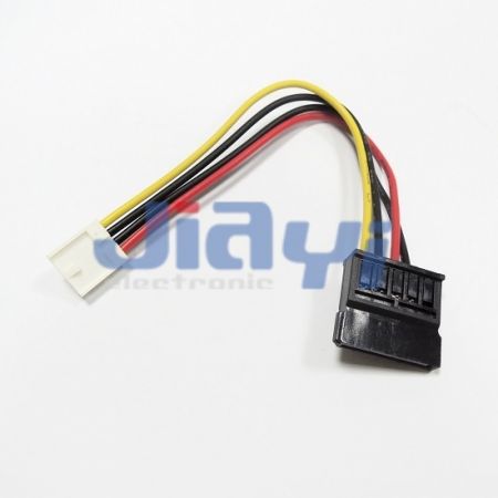 Cabo SATA com conector de alimentação SATA 15P - Cabo SATA com conector de alimentação SATA 15P