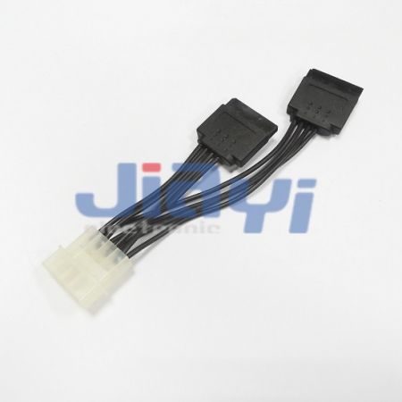 Câble adaptateur répartiteur SATA 15P