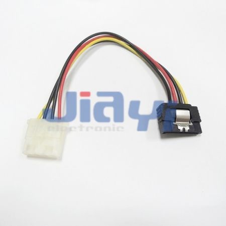 Кабель-переходник SATA 15P на 4P Power - Кабель-переходник SATA 15P на 4P Power